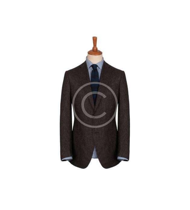 Slim Fit Checkered Suit